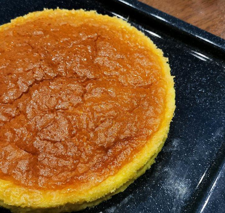 入口即化8寸轻芝士蛋糕(6寸轻乳酪蛋糕材料减半)新手也能做