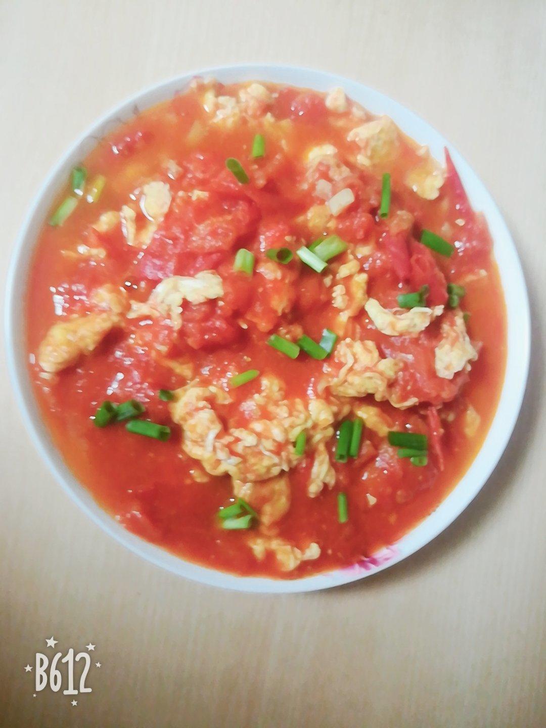 西红柿炒鸡蛋-新手下厨 Tomato and Eggs