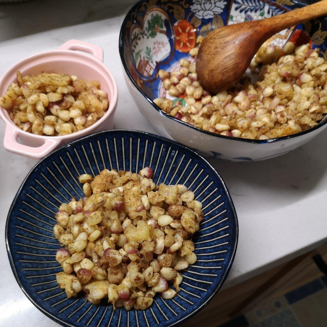 孩子抢着吃的椒盐玉米粒