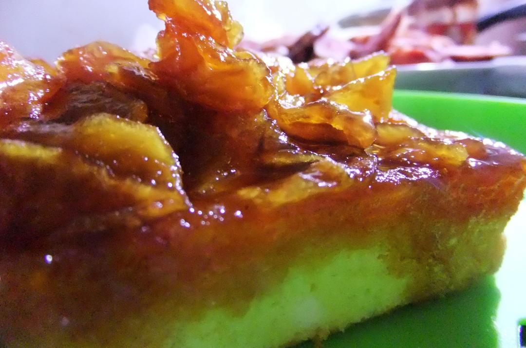 焦糖苹果翻转蛋糕的做法