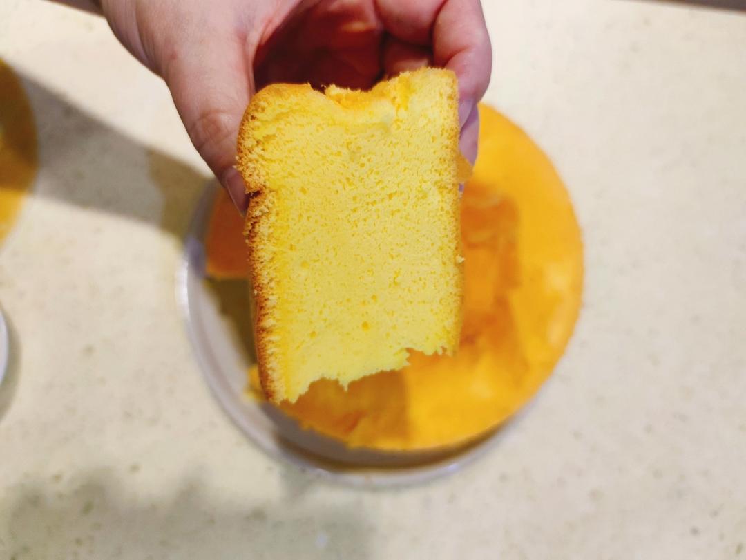 8寸戚风蛋糕（完美不开裂）