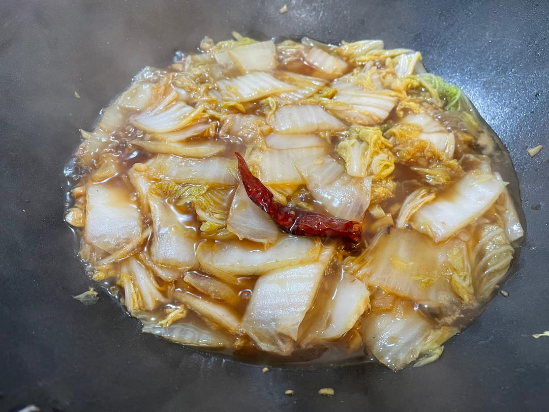 🔥酸酸辣辣。开胃爽口的醋溜白菜