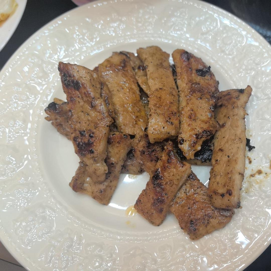 史上最简单又最好吃的黑椒猪扒