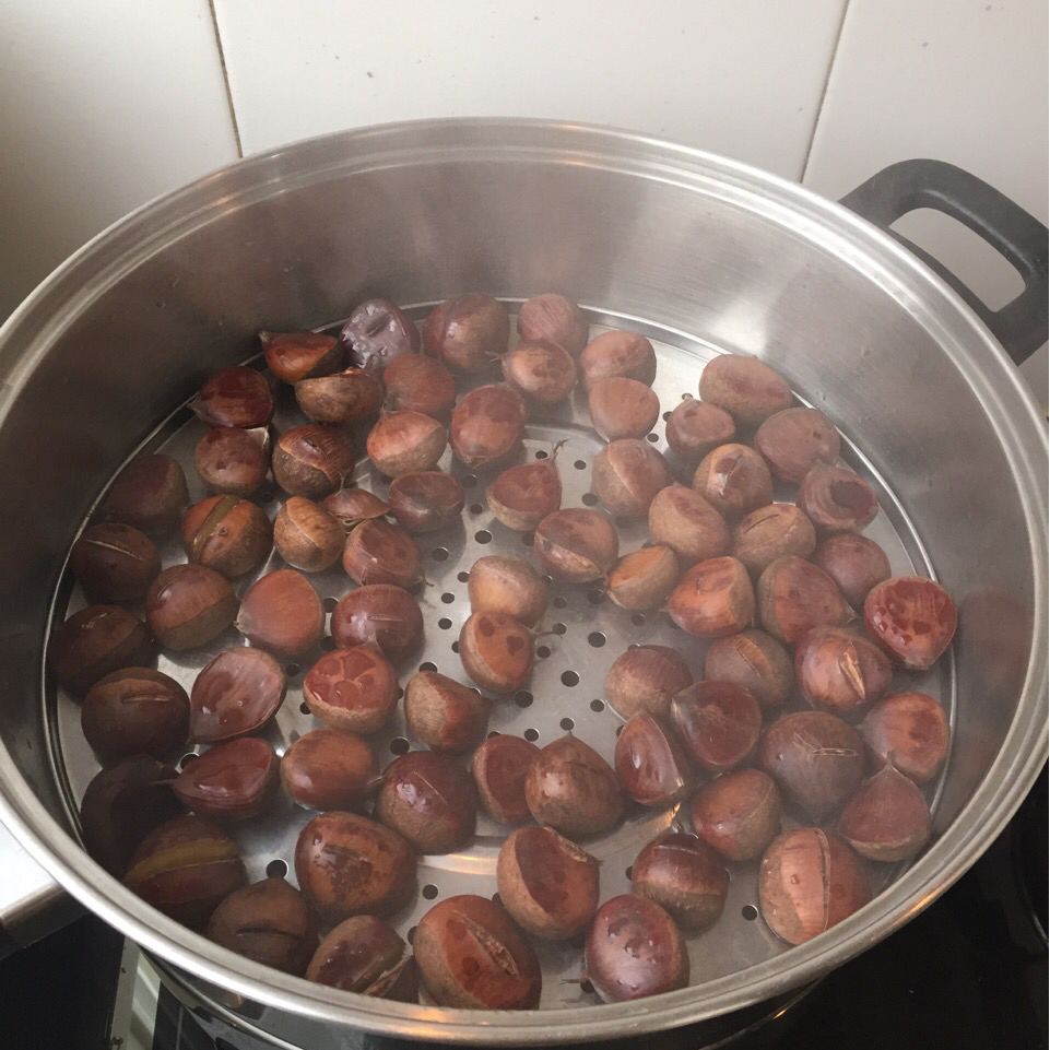 蒸板栗