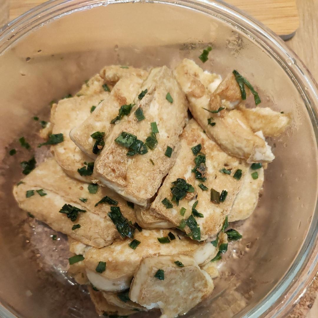 清新小葱炒豆腐