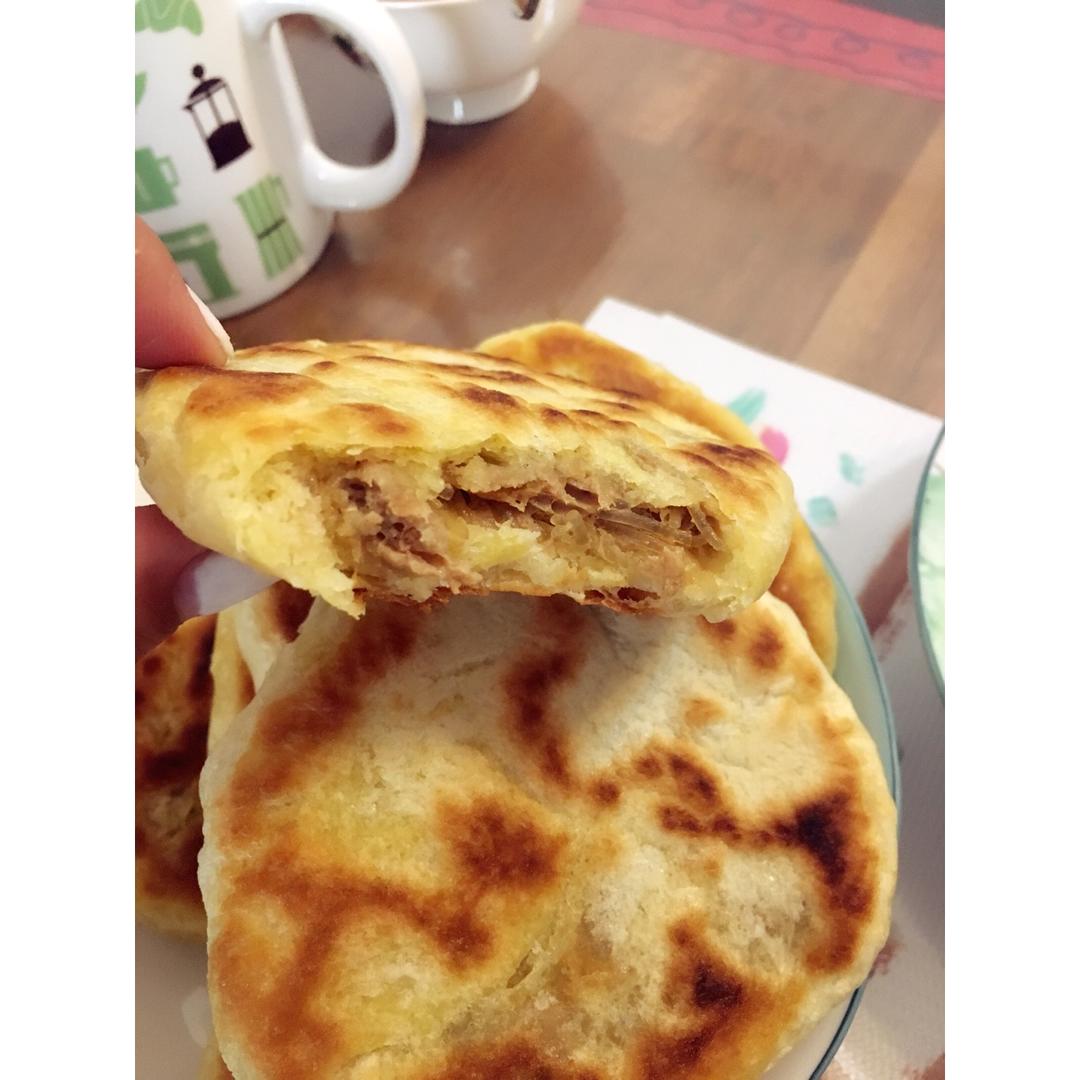 堂妈教你做油酥肉火烧