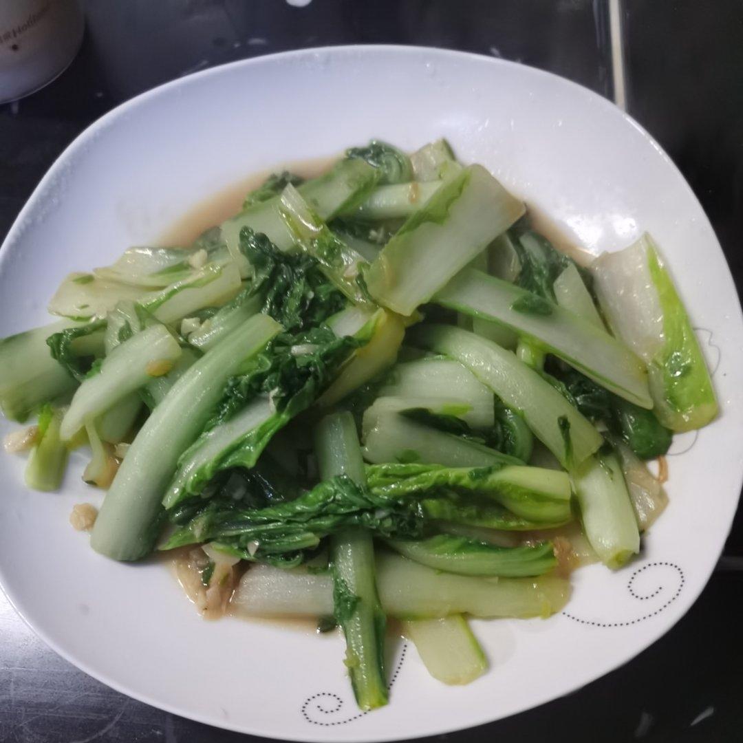 香蒜炒快菜