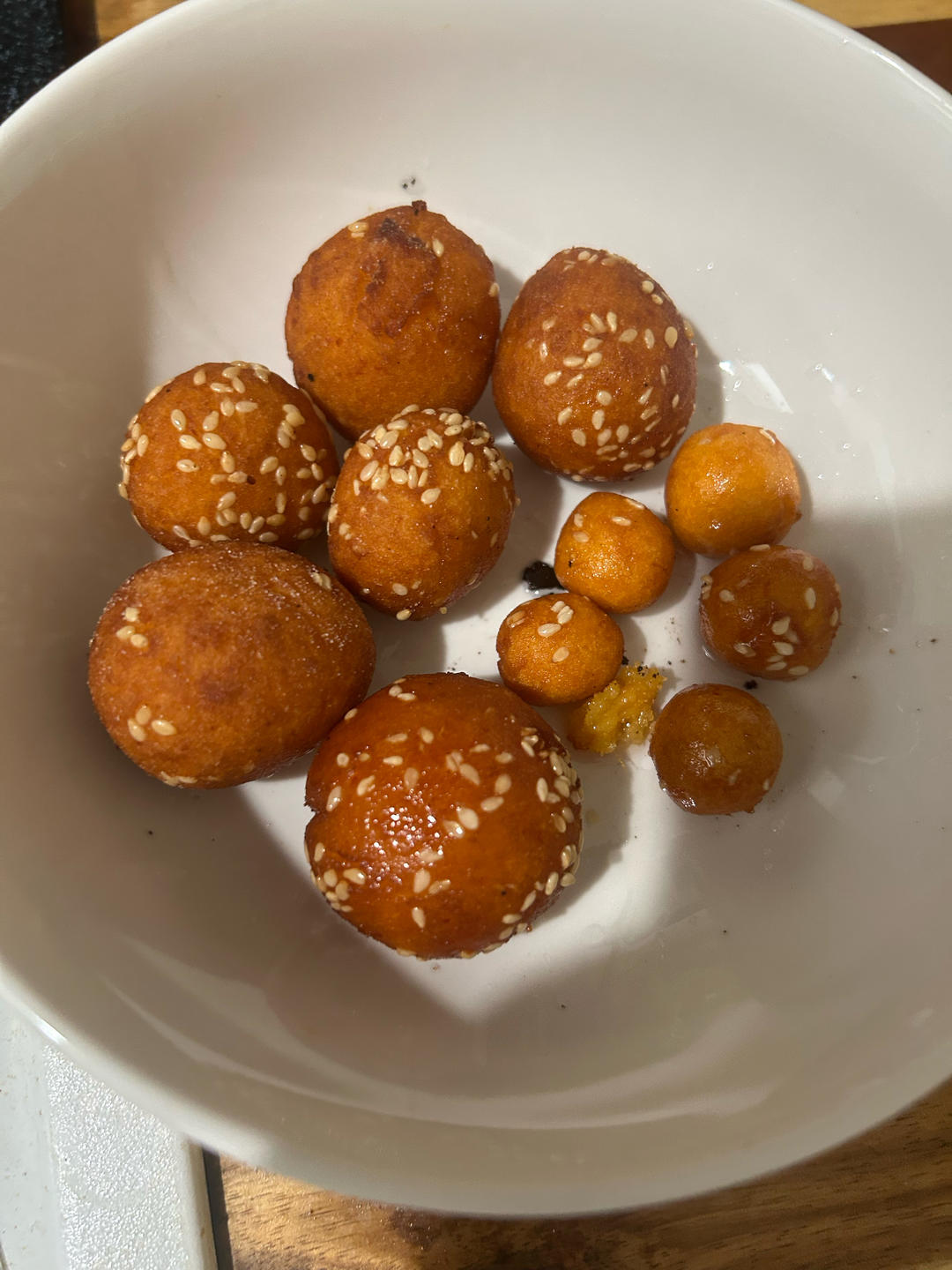 黄金球之二（红薯芝麻球）