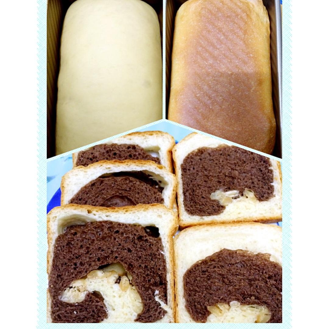 抹茶蜜豆吐司
