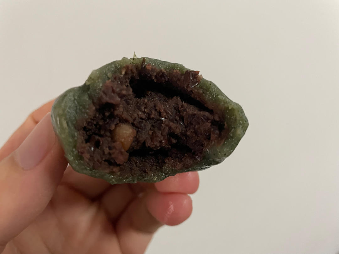 原教旨主义豆沙青团 挺括有型不摊塌