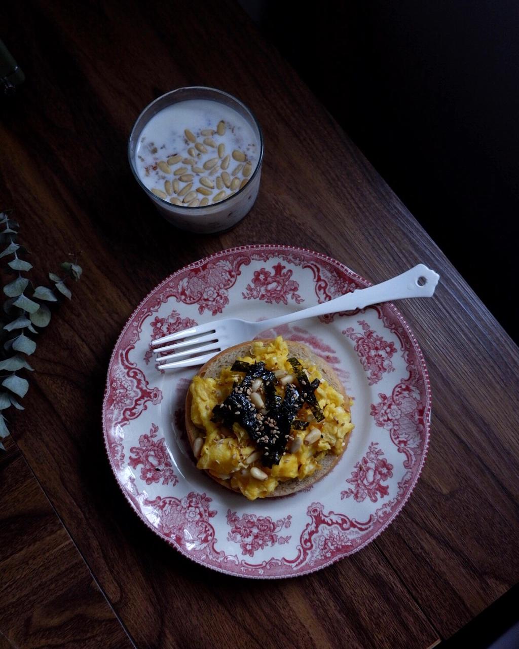 全麥香蕉蜂蜜貝果