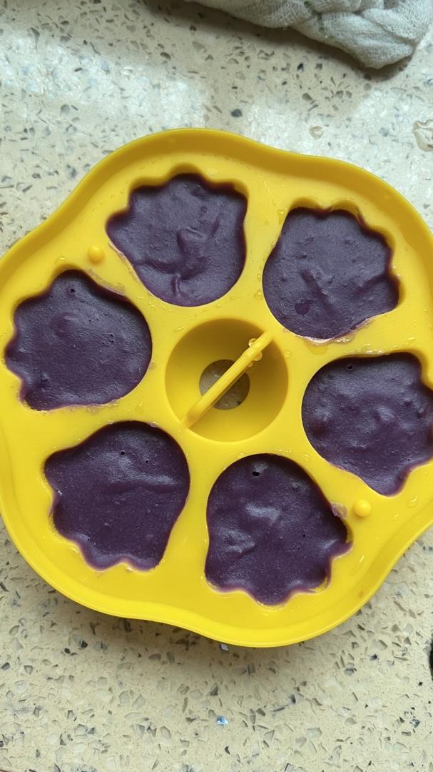 宝宝辅食～紫薯蒸糕