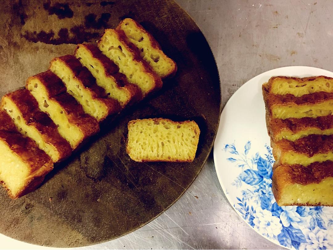 超级简单黄金糕（不用打发鸡蛋）
