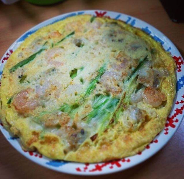 韩国海鲜葱饼