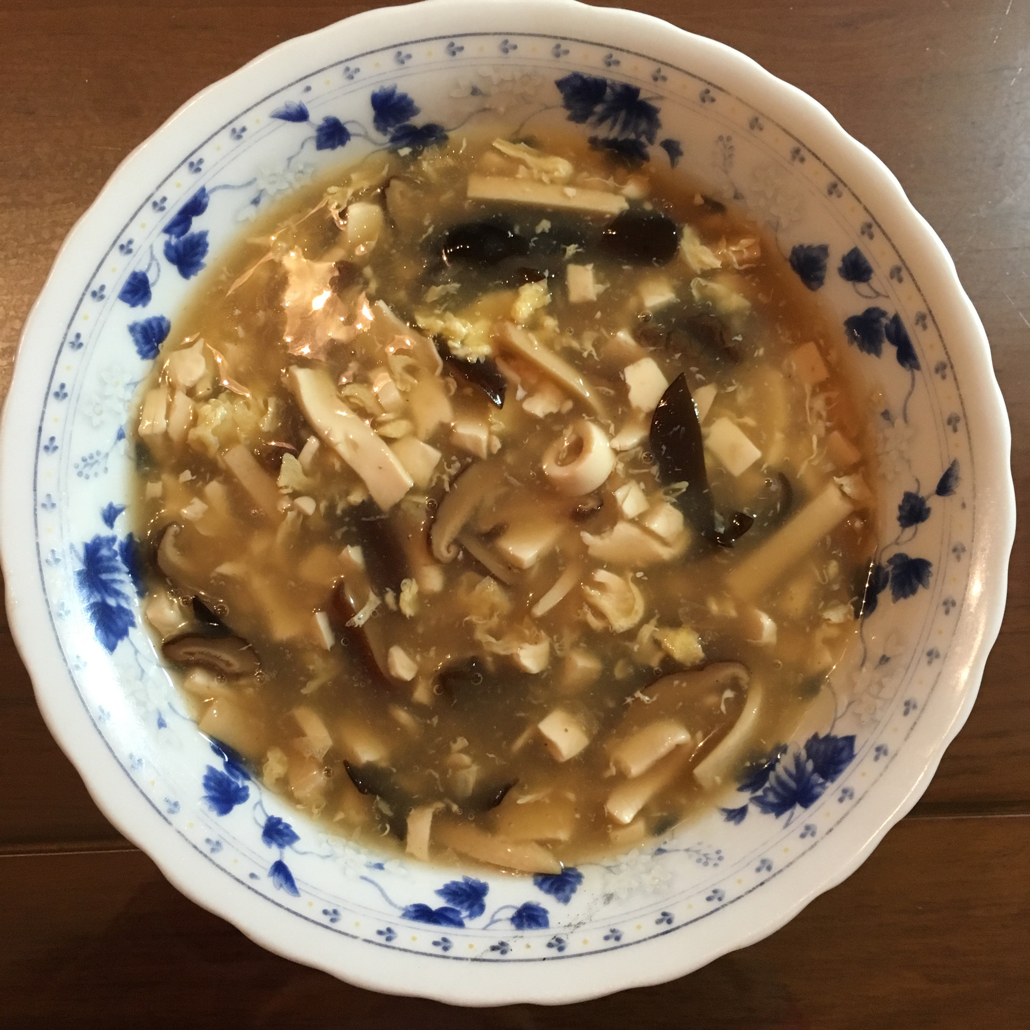酸辣汤 Spicy & Sour Shredded Pork Soup