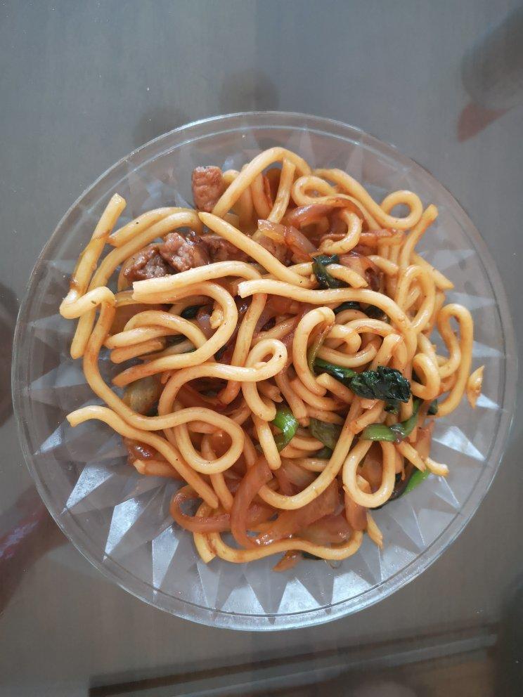 【好吃到舔盘的乌冬面】