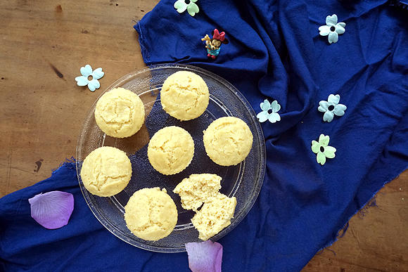 酵母版糯玉米蒸发糕的做法