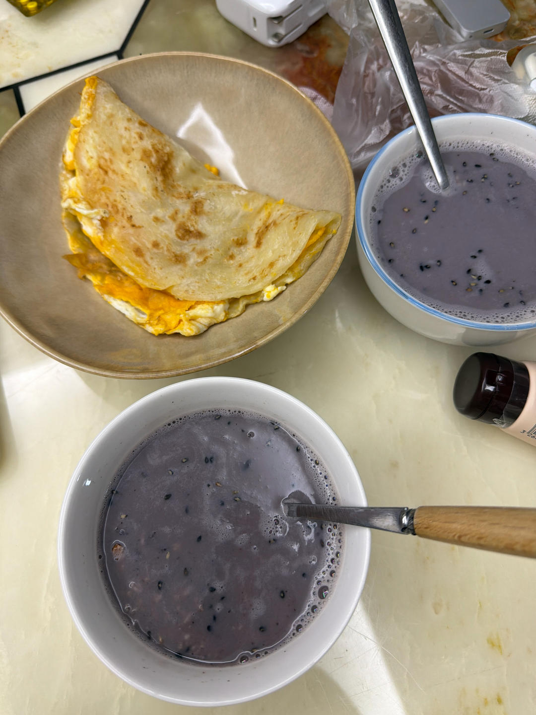 三分钟就可以做好孩子的早餐（手抓饼）