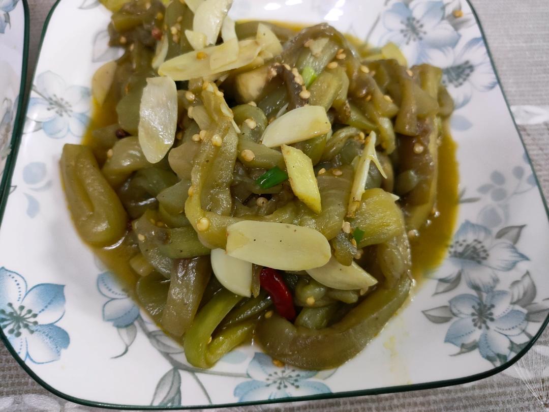 清炒茄子