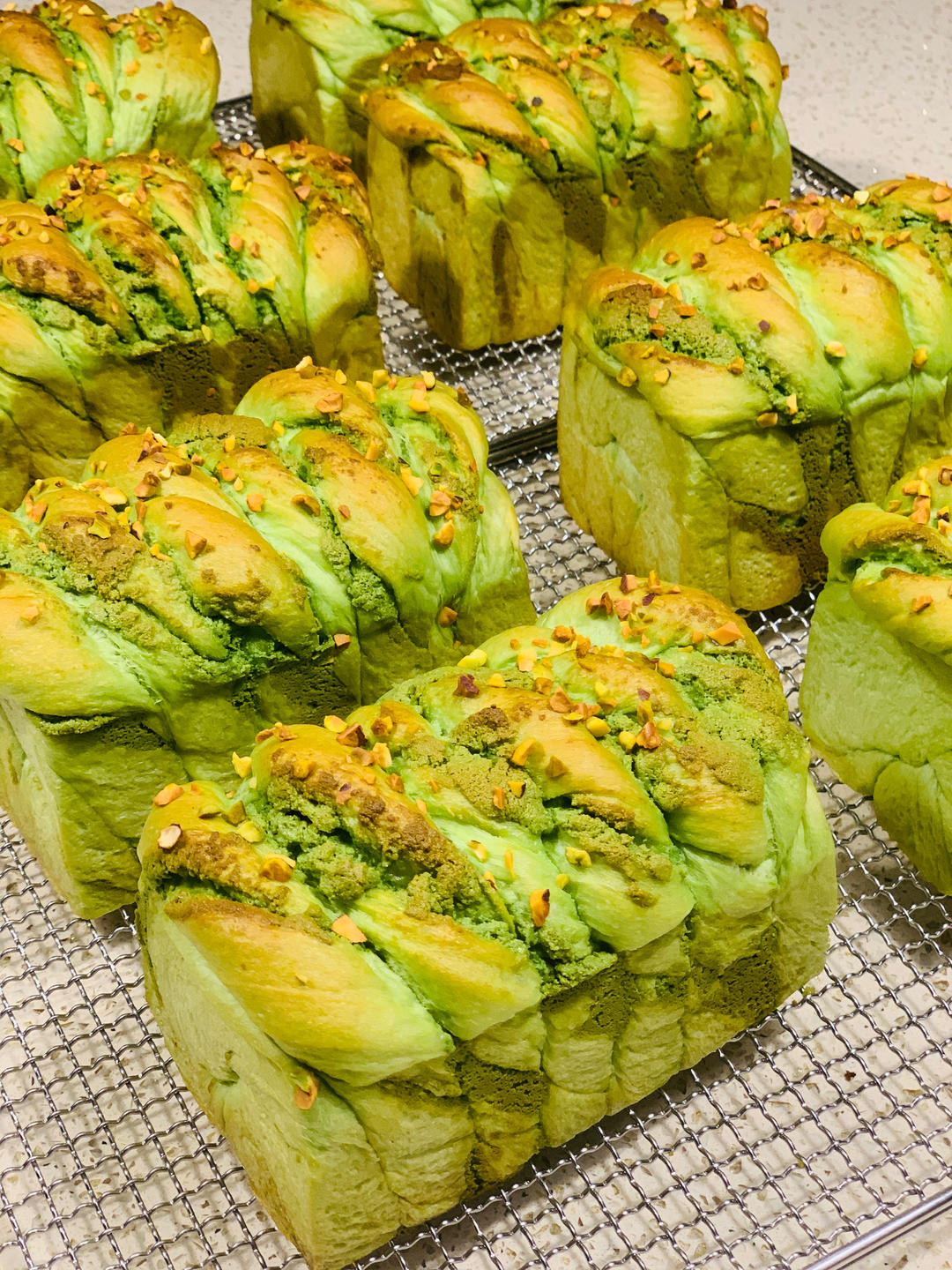 双倍浓郁超开心奶酥吐司|开心果奶酥|香爆了