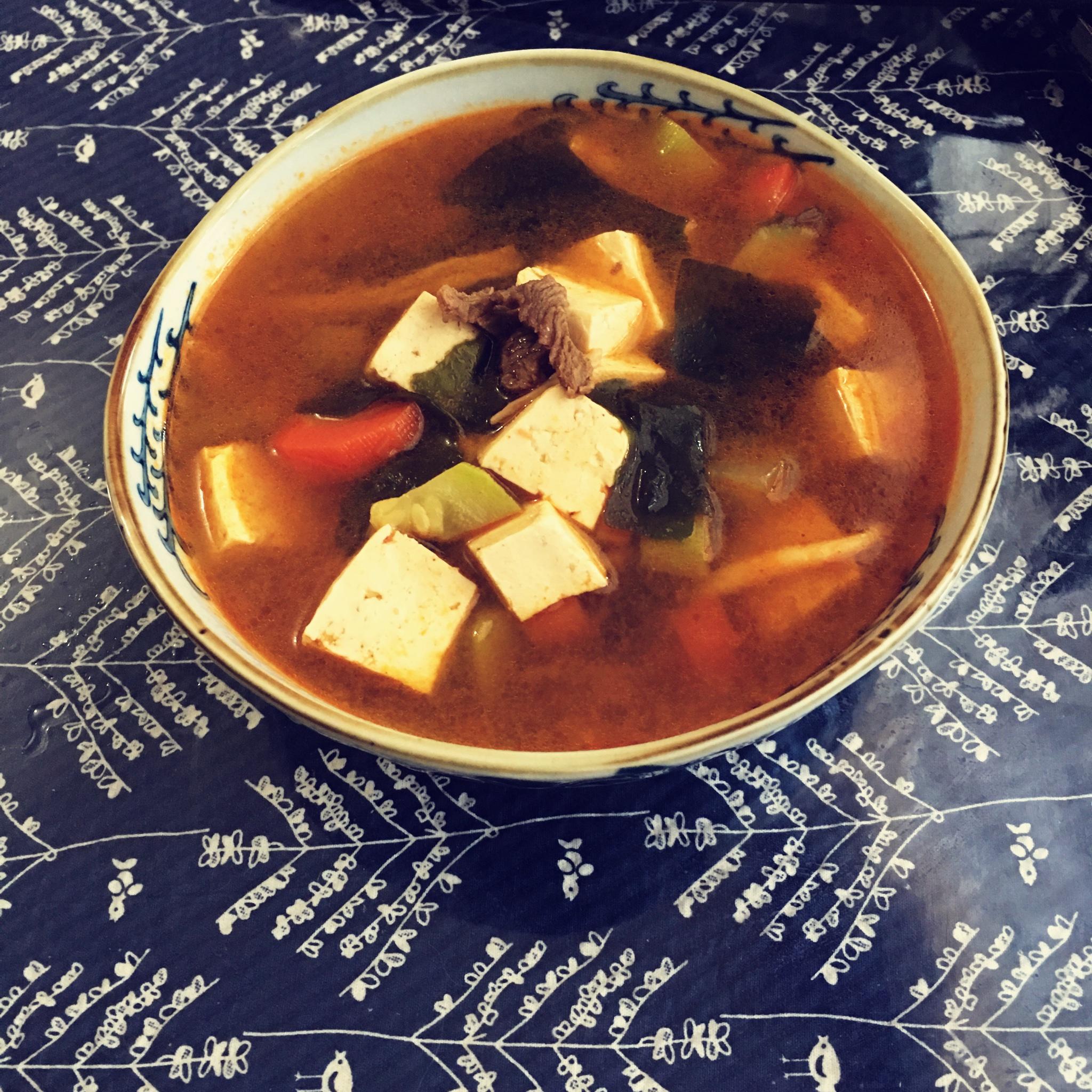 张小喵的韩式酱汤的做法