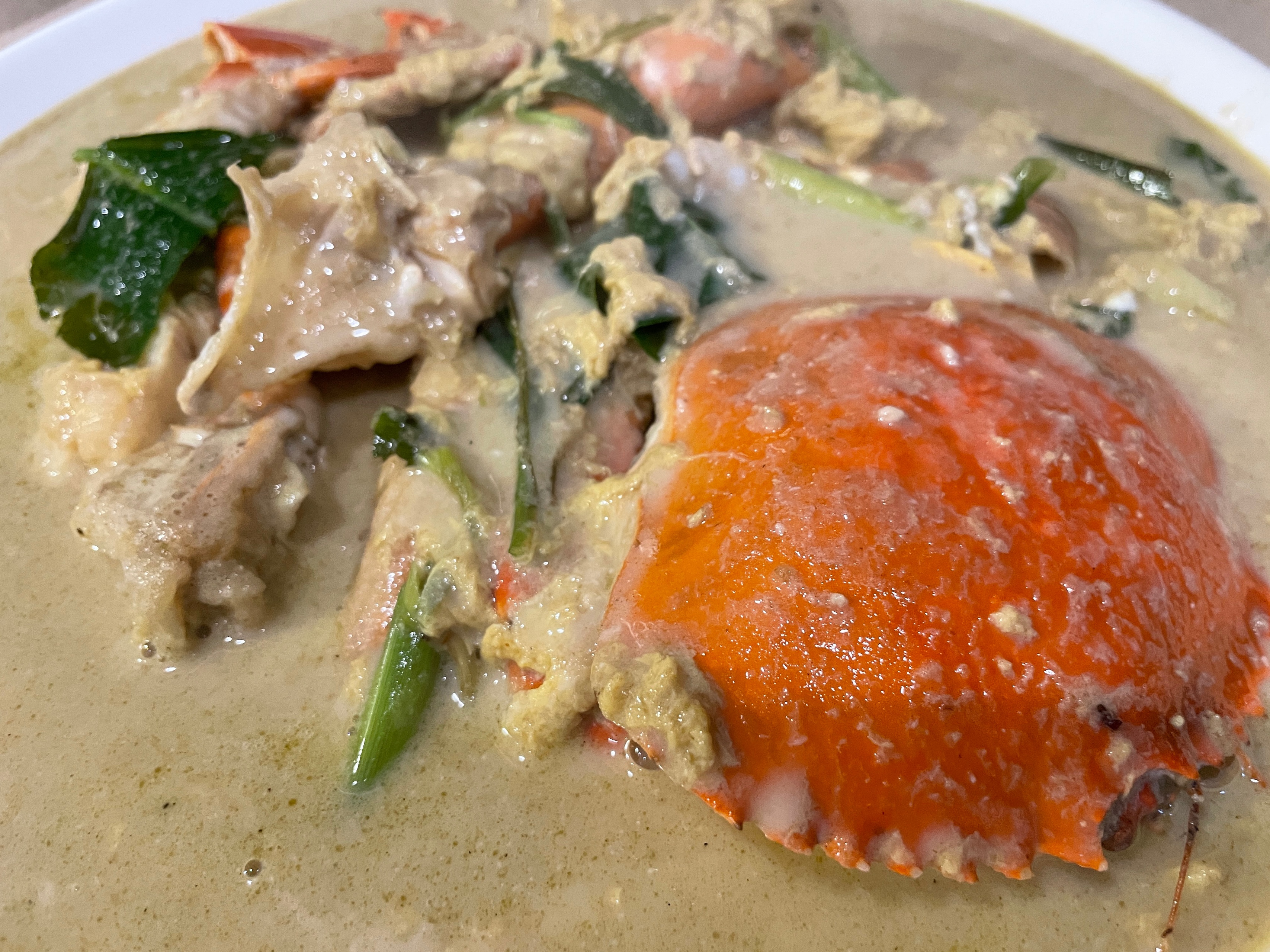 绿咖喱青蟹 Green Curry Meat Crab的做法