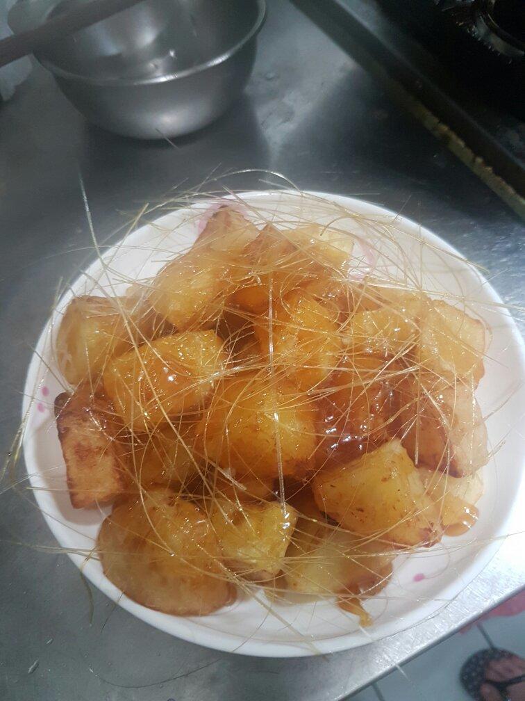 miu然做的拔丝土豆