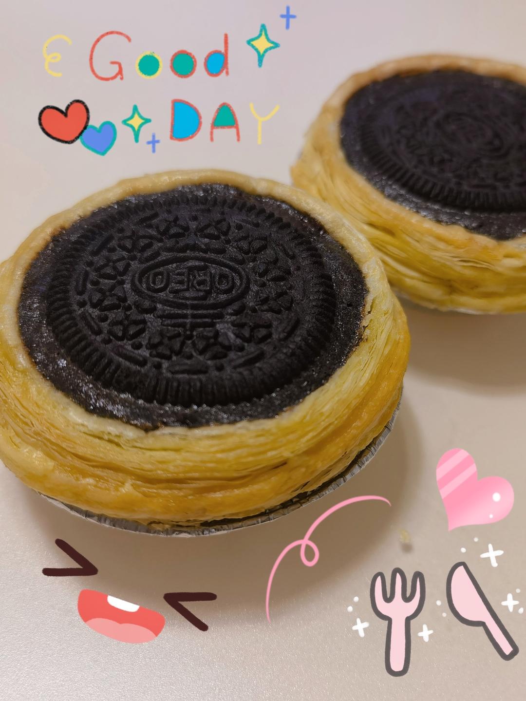 奥利奥蛋挞的做法