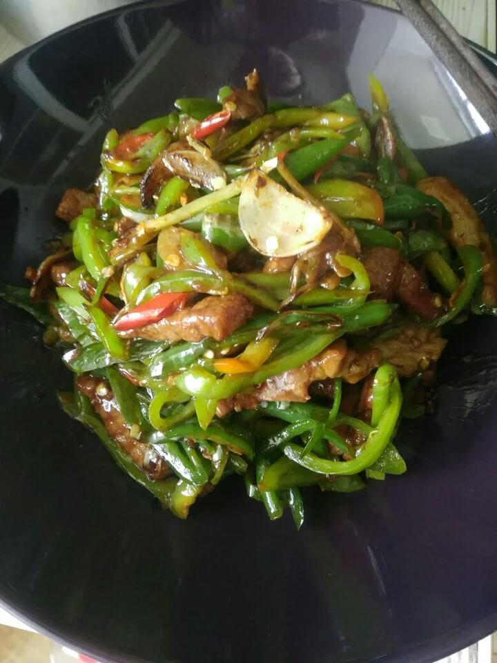 青椒肉丝