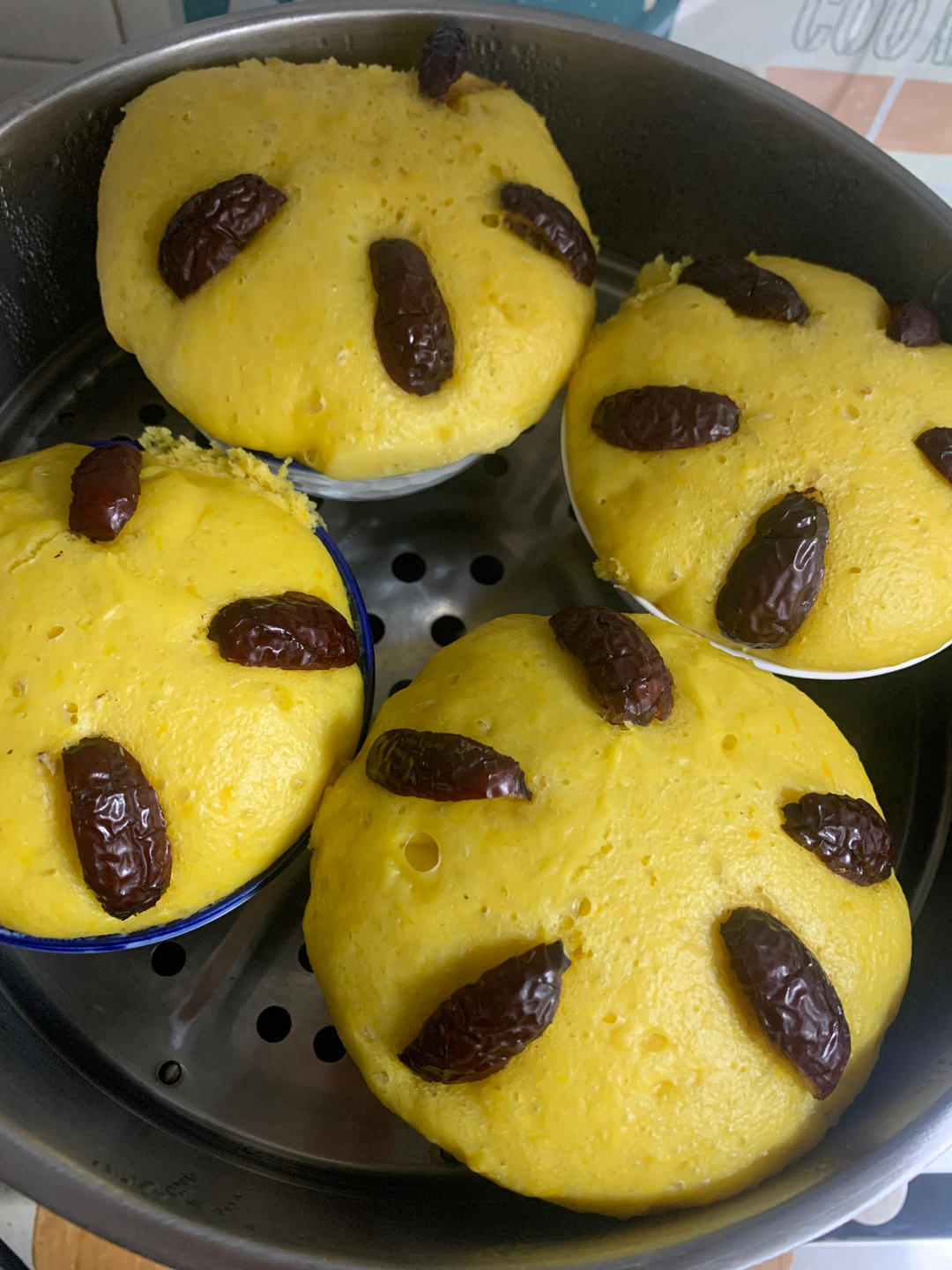 金黄的南瓜发糕🎃