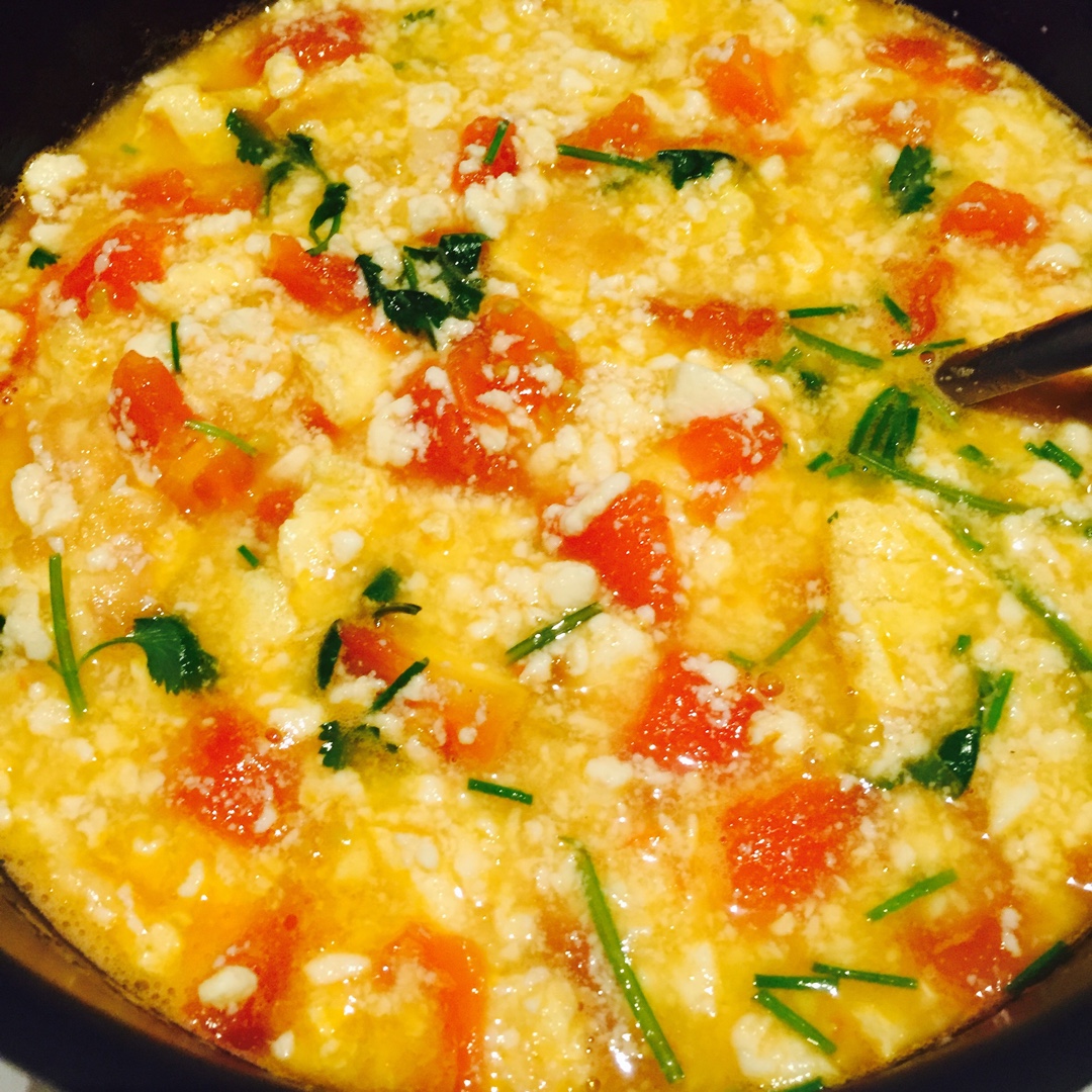 西红柿豆腐羹～鲜美版