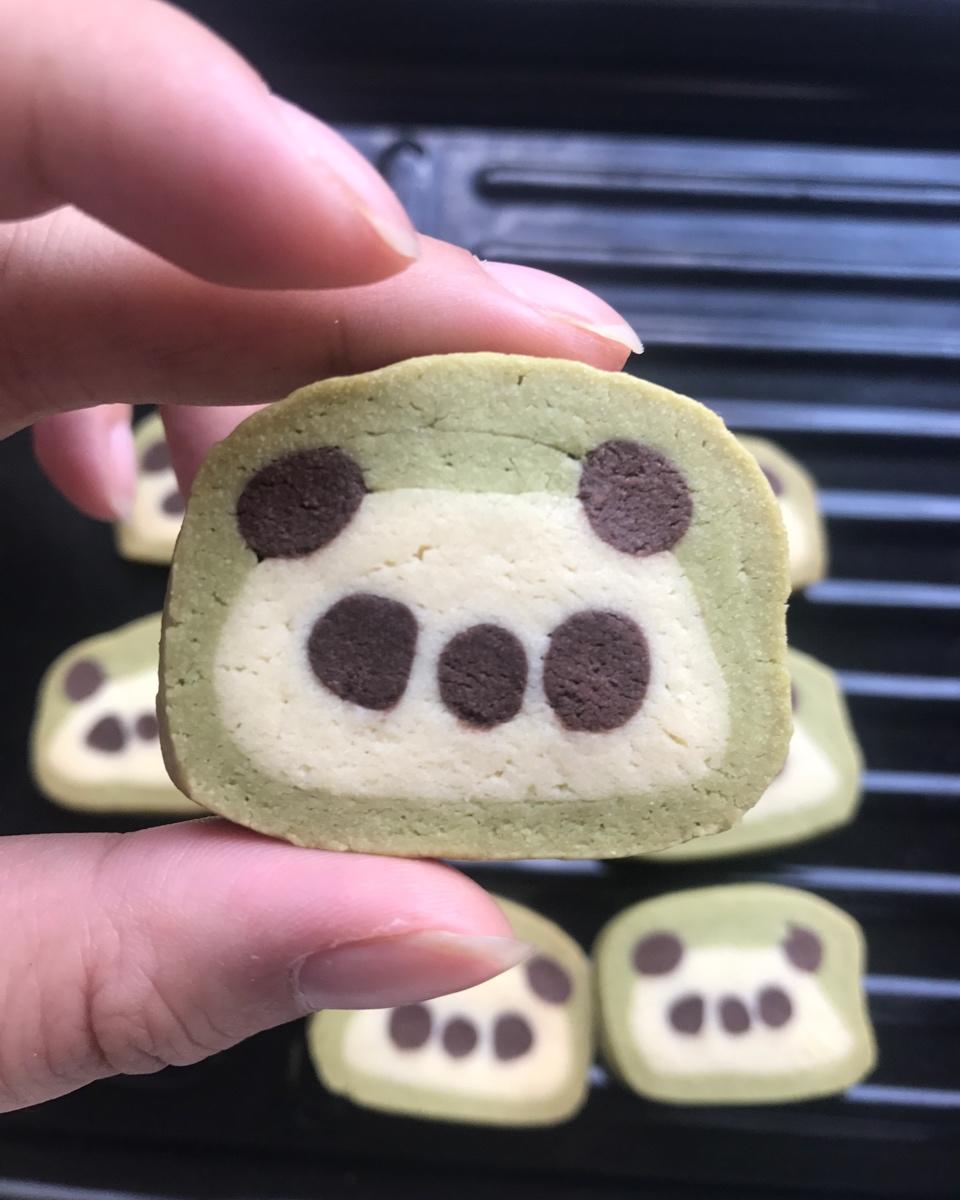 熊猫饼干（稍微修改了下糖小饼的方子）