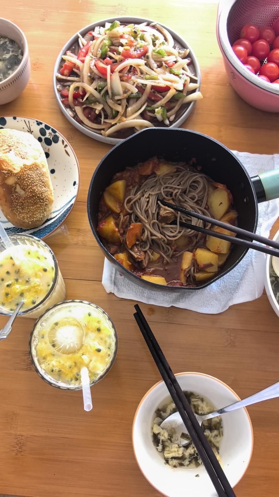 番茄土豆牛腩煲（电饭煲）