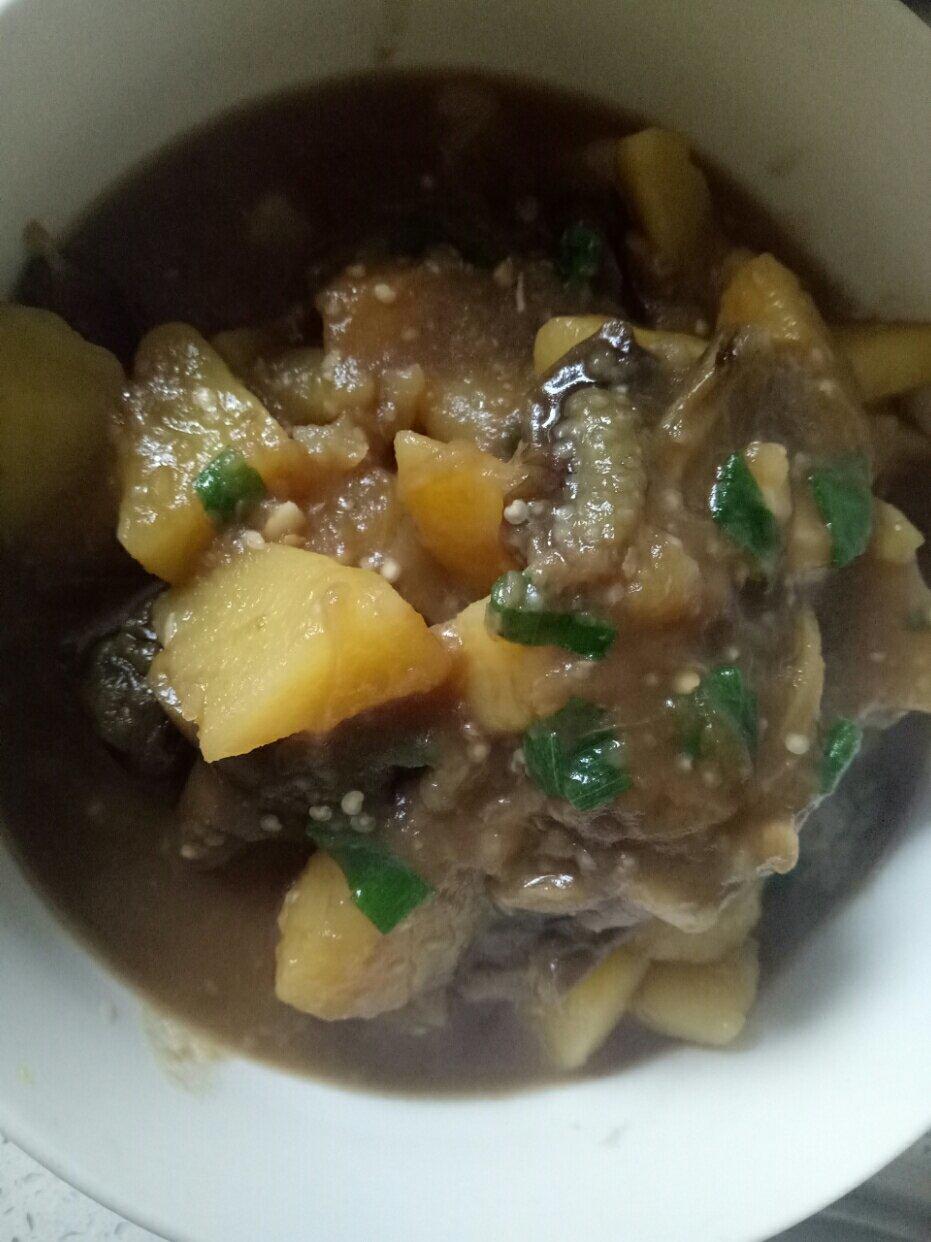 土豆炖茄子