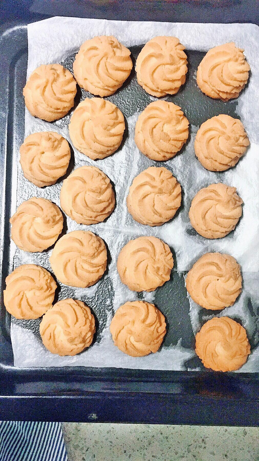 牛奶曲奇的做法