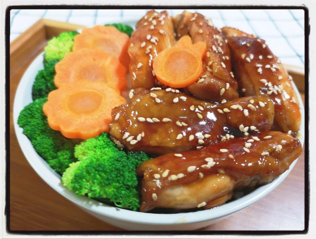 照烧鸡腿饭