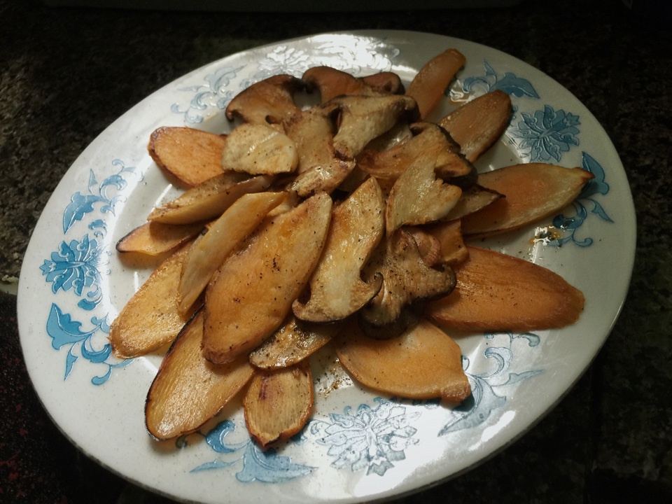 干煎杏鲍菇