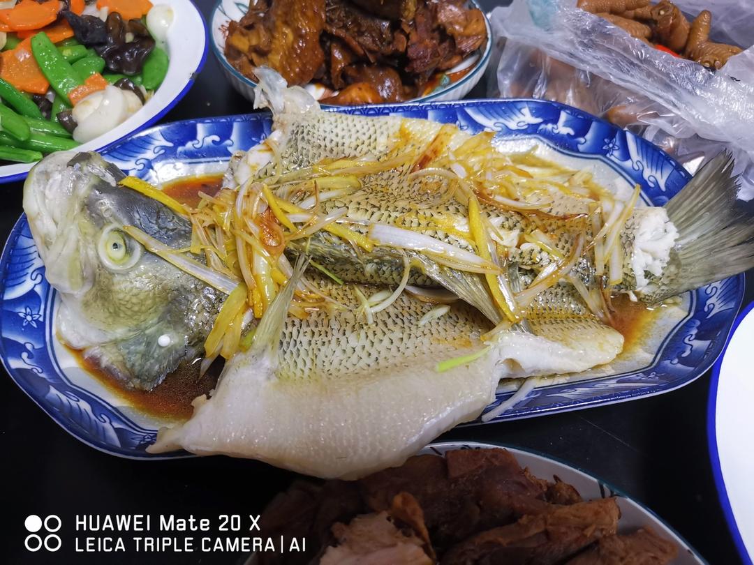 年年有余——清蒸鲈鱼