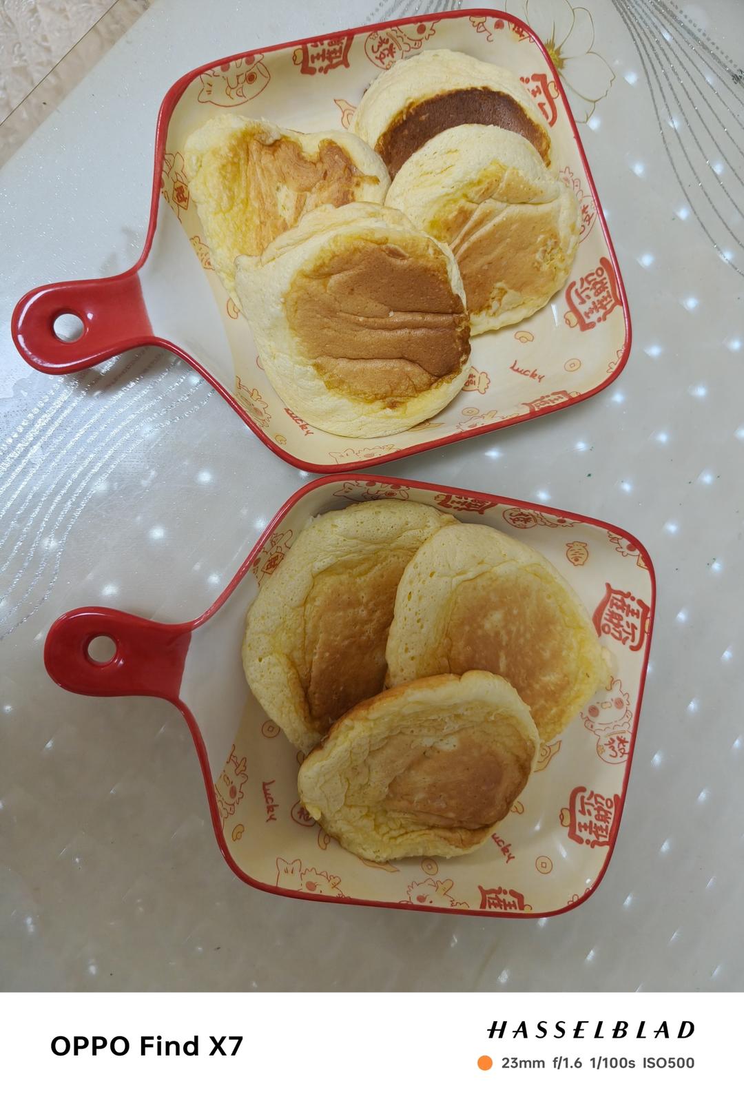 10分钟搞定网红舒芙蕾松饼🥞超松软『步骤详细附视频』『平底锅美食』