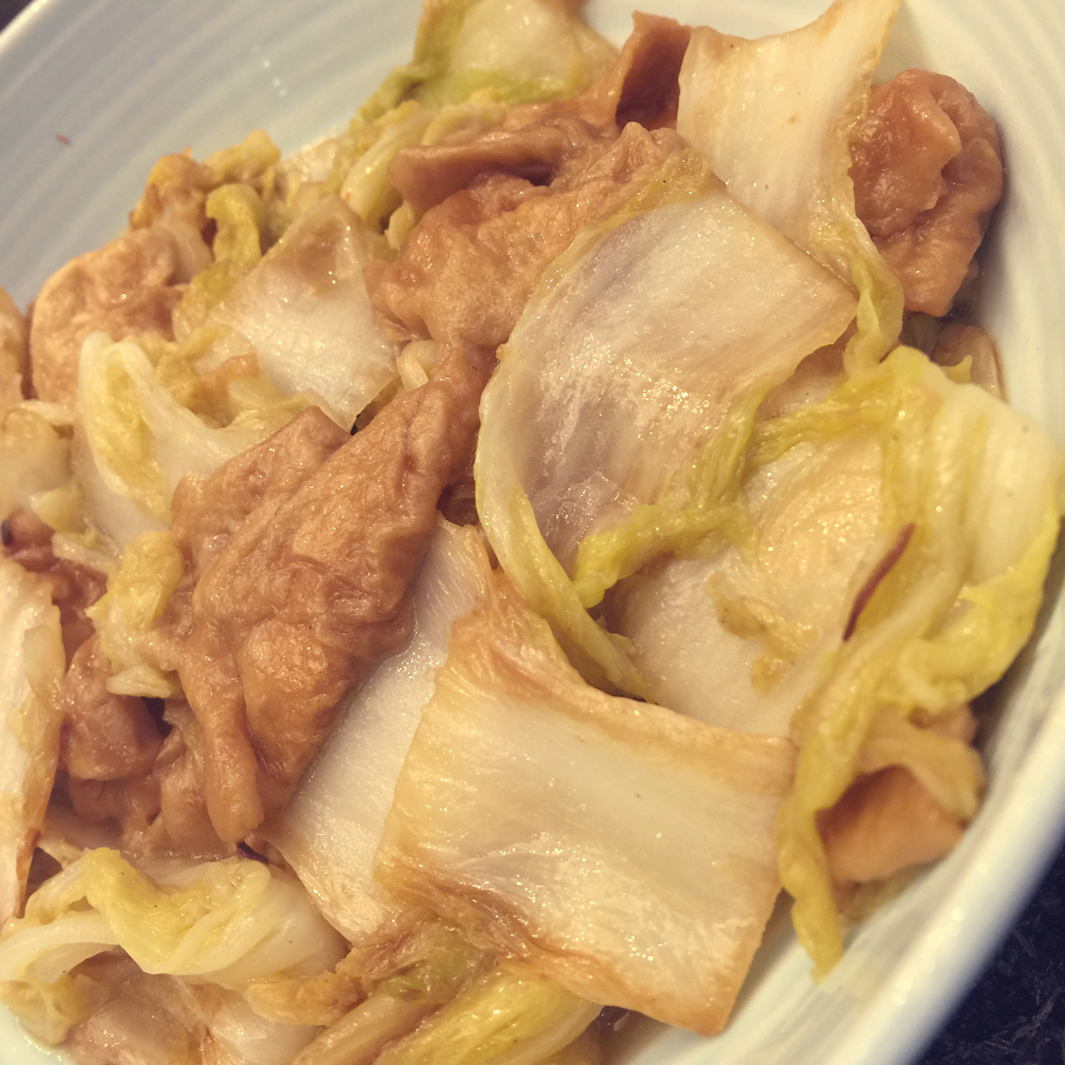 面筋烧白菜