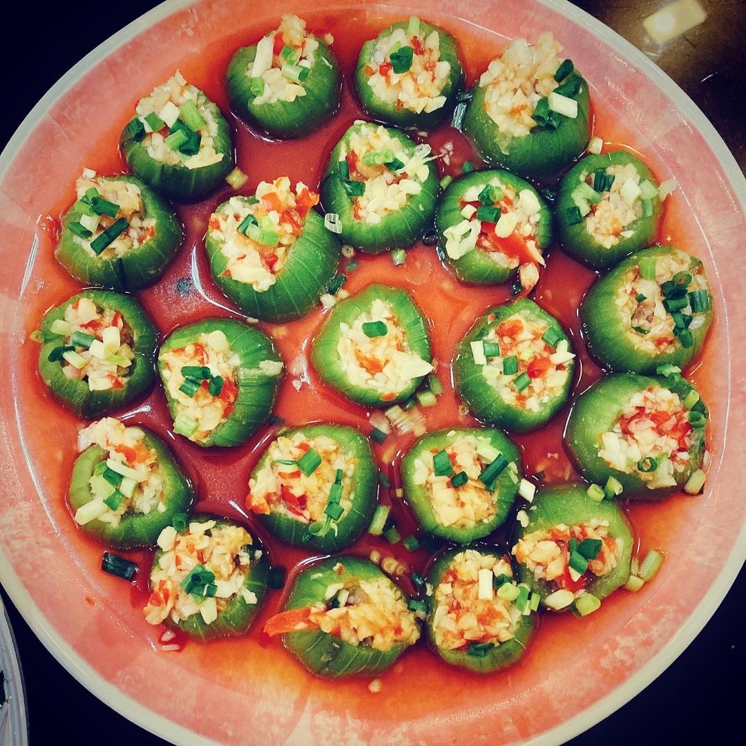 蒜蓉蒸丝瓜