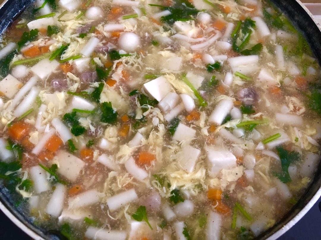 鲜美可口的——西湖牛肉羹