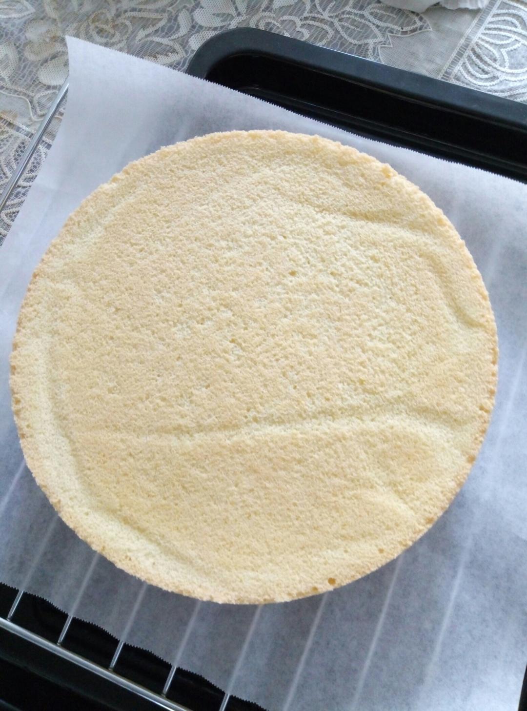 戚风蛋糕完美脱模+切片