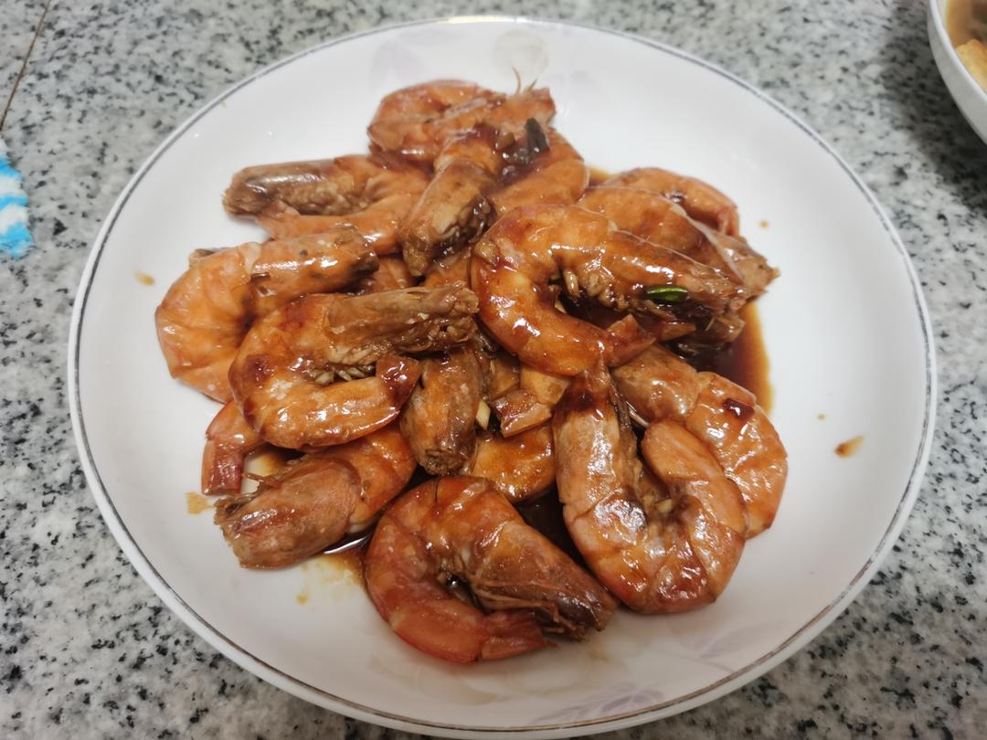 家庭版油焖大虾