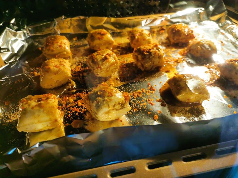 烤包浆豆腐