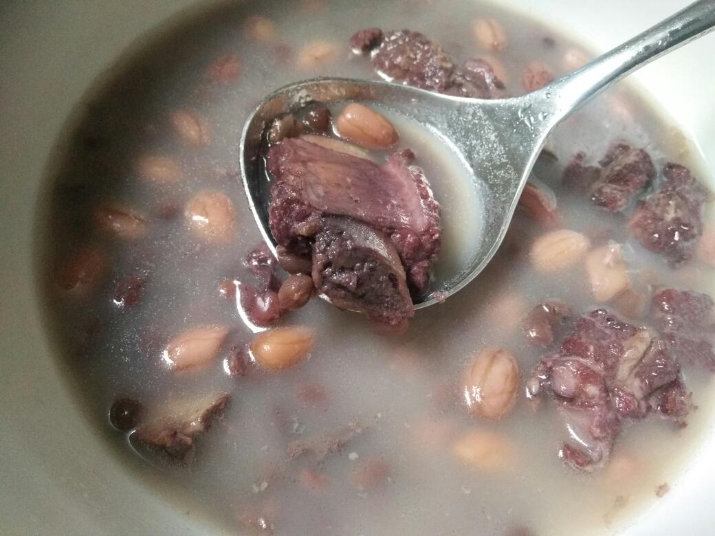 红豆花生排骨汤