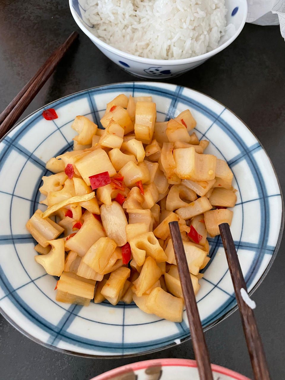 酸辣藕丁