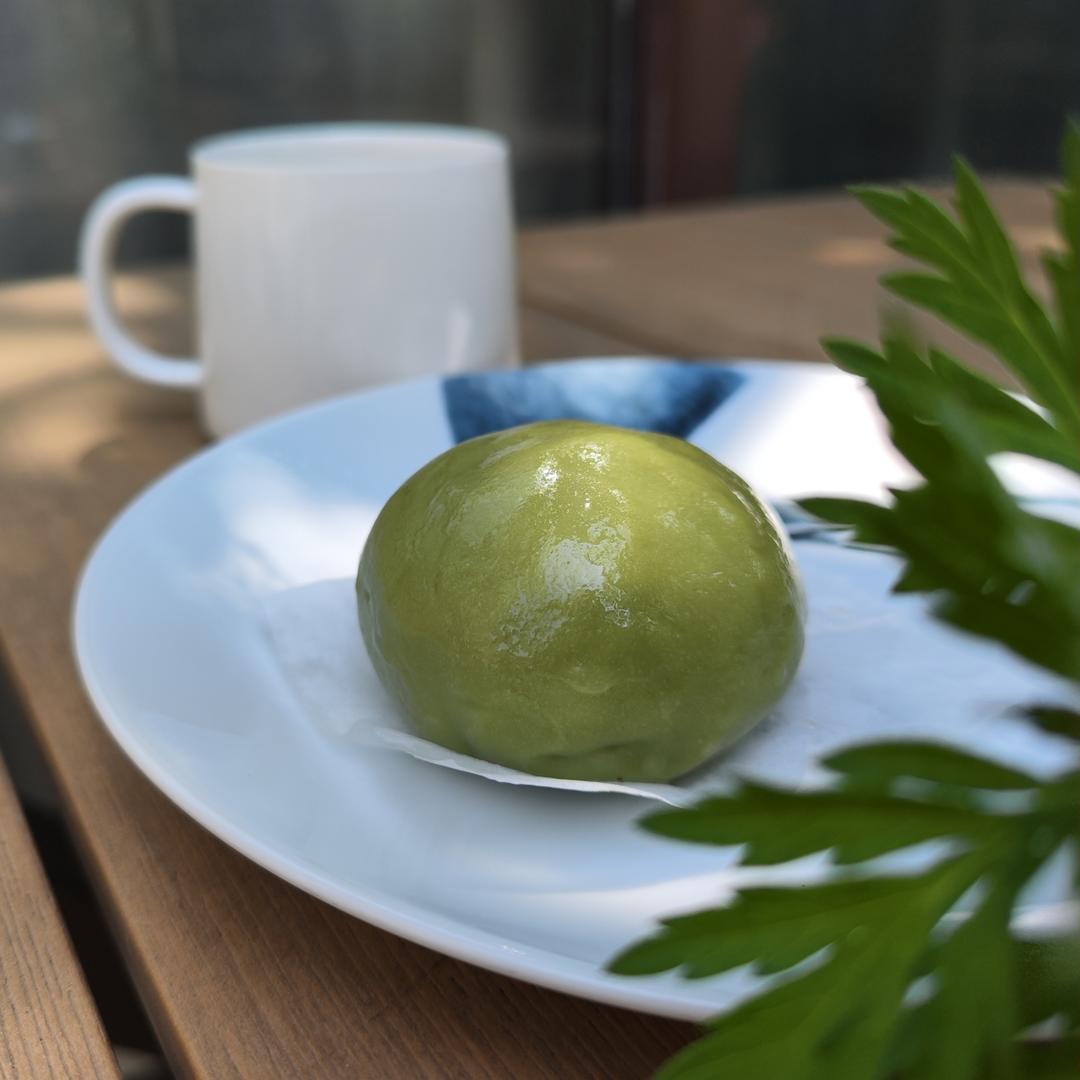 清明必吃的艾草青团