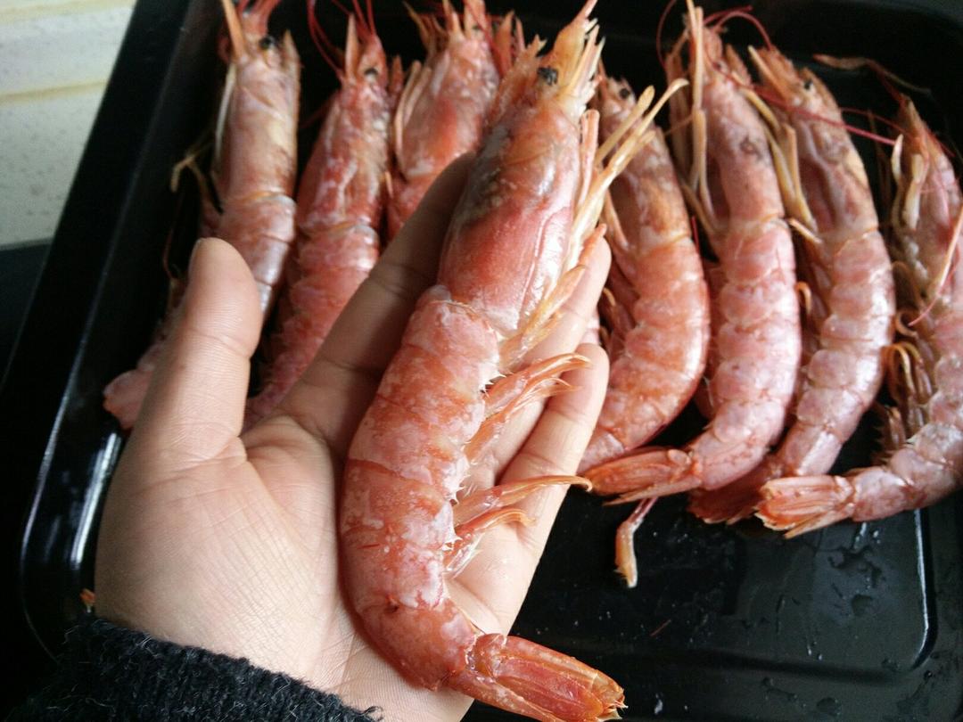 盐烤阿根廷红虾