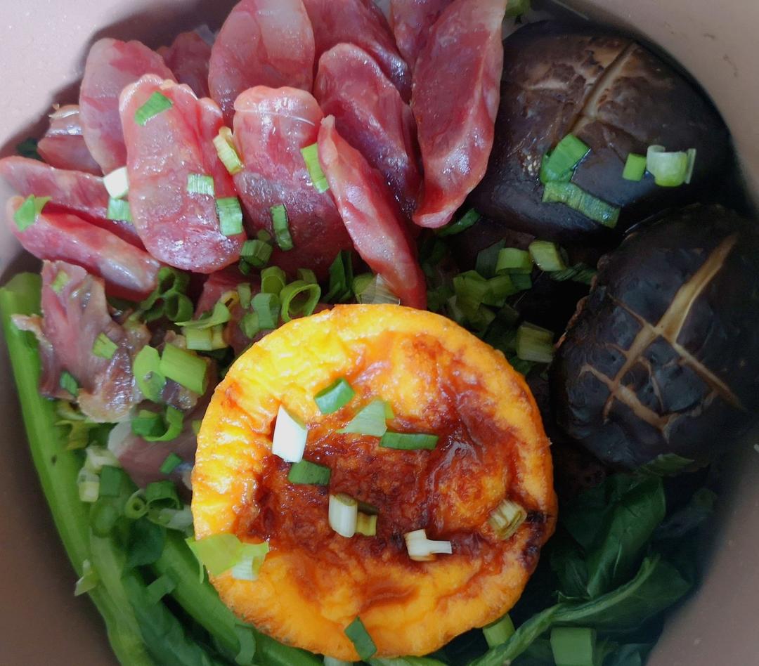 懒人煲仔饭（电饭锅）